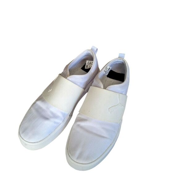 🛍️ PUMA WHITE SIZE 11 MENS SHOES - Picture 1 of 5